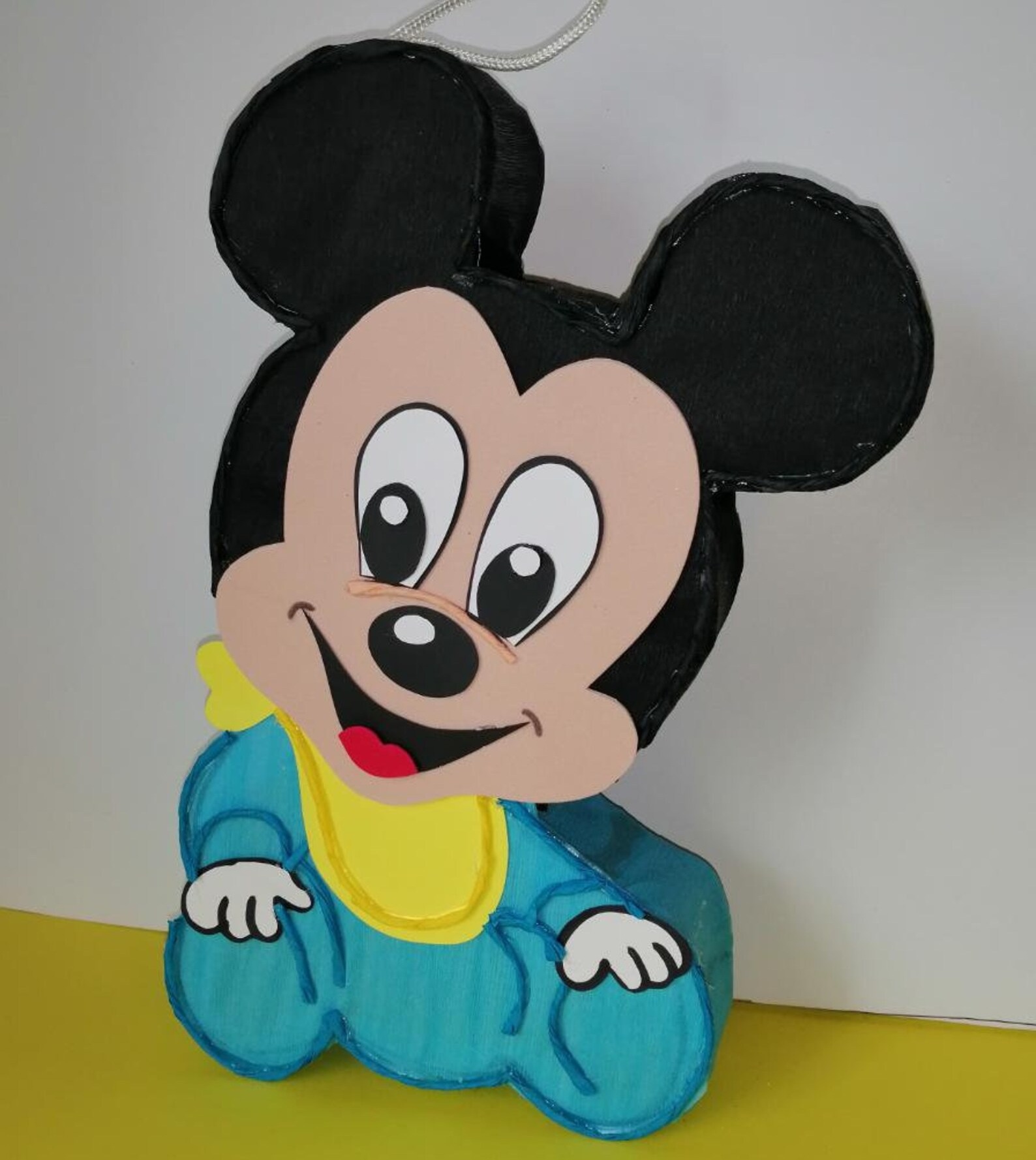 Mickey Mouse Cute Baby Yellow Bib 3D Pinata 24" inch Decoration Party Birthday Decor Gift