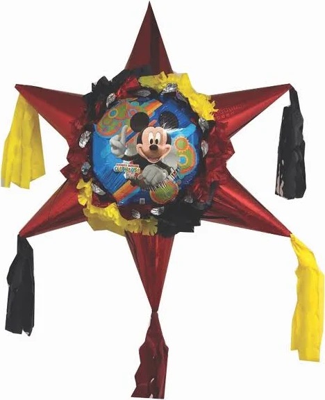 Mickey Mouse Clubhouse Star 3D Pinata 24" inch Decoration Party Birthday Decor Gift