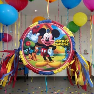 Mickey Mouse Clubhouse and Pluto Round 3D Pinata 24" inch Decoration Party Birthday Decor Gift
