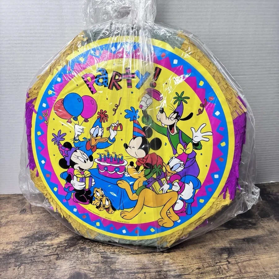 Mickey Mouse and Friends Birthday Party Round 3D Pinata 24" inch Decoration Party Birthday Decor Gift