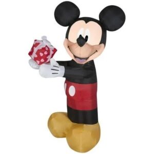 Mickey Mouse Birthday Present Gift Inflatable Yard 5' Foot Decoration Party Prop Sign Holiday Birthday