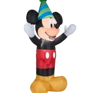Mickey Mouse Birthday Hat Inflatable Yard 5' Foot Decoration Party Prop Sign Holiday Birthday