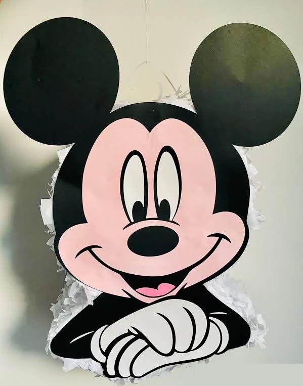 Mickey Mouse Head and Hands 3D Pinata 24" inch Decoration Party Birthday Decor Gift