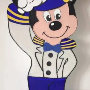 Mickey Mouse Navy Captain Cruise 3D Pinata 24" inch Decoration Party Birthday Decor Gift