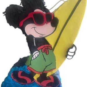 Mickey Mouse Surf Summer Beach Pool 3D Pinata 24" inch Decoration Party Birthday Decor Gift