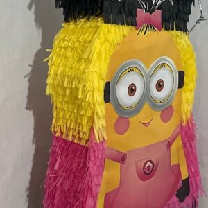 Minion Girl 3D Pinata 24" inch Decoration Party Birthday Decor Gift