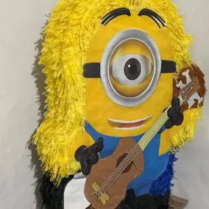 Minions with Guitar 3D Pinata 24" inch Decoration Party Birthday Decor Gift