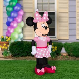 Minnie Mouse Birthday Hat Inflatable Yard 5' Foot Decoration Party Prop Sign Holiday Birthday