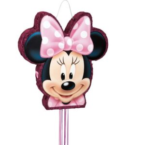 Minnie Mouse Head Pink Bow 3D Pinata 24" inch Decoration Party Birthday Decor Gift