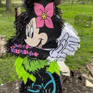 Minnie Mouse Hula Dance Hawaii Luau 3D Pinata 24" inch Decoration Party Birthday Decor Gift