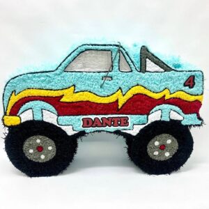monster Truck Blue Personalized 3D Pinata 24" inch Decoration Party Birthday Decor Gift