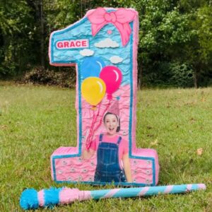Ms Rachel Number 3D Pinata 24" inch Decoration Party Birthday Decor Gift