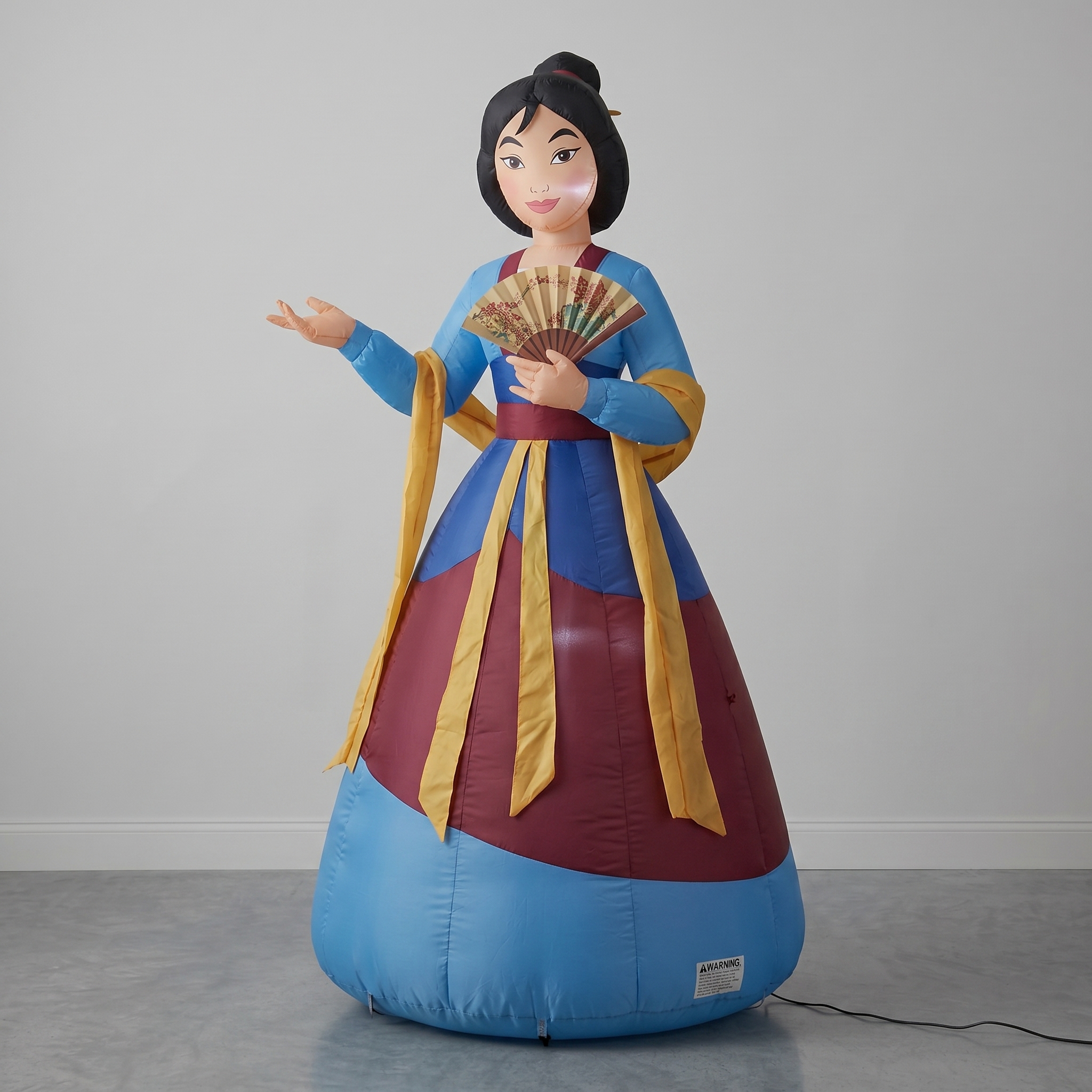 Princess Mulan Inflatable Yard 5' Foot Decoration Party Prop Sign Holiday Birthday