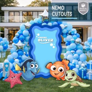 Finding Nemo 6 Foot Coroplast Cutout Yard Sign Life Size Prop Decoration Party Birthday