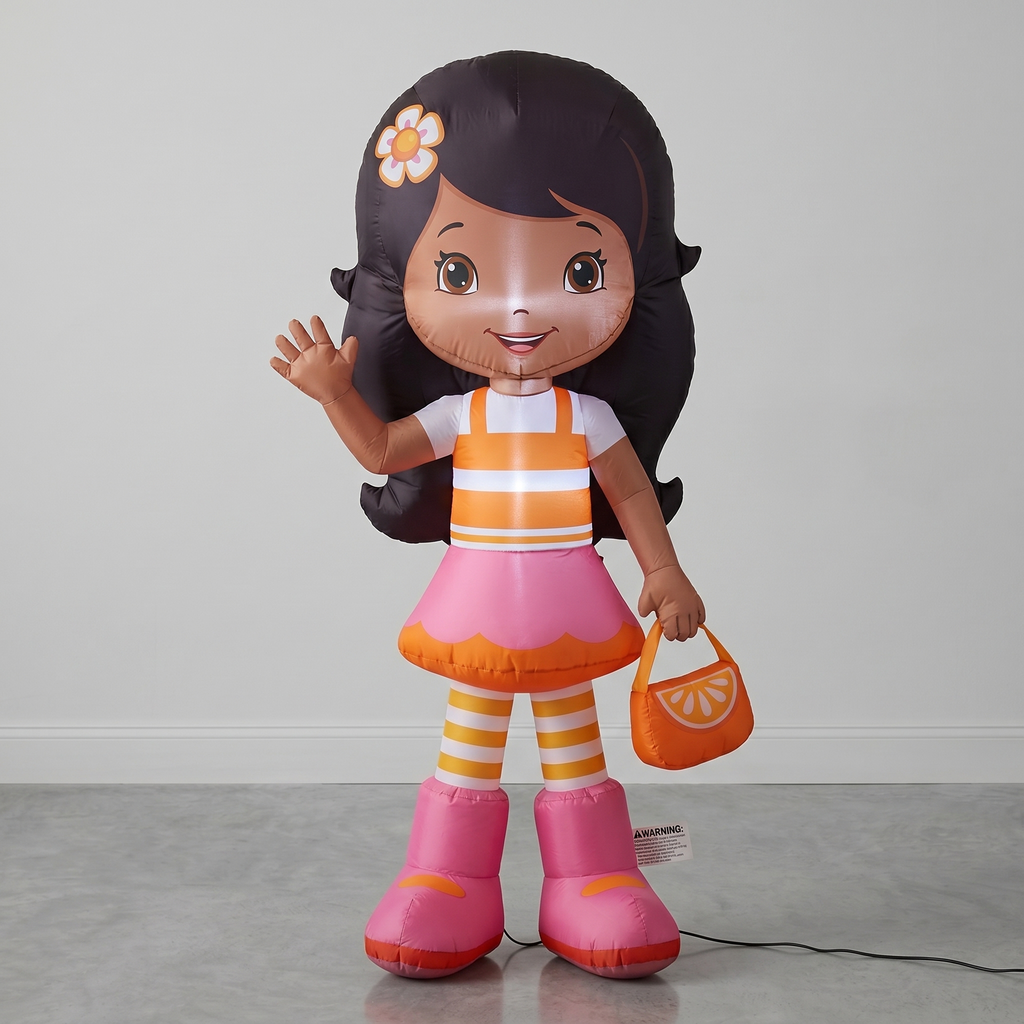 Strawberry Shortcake Orange Blossom Inflatable Yard 4' Foot Decoration Party Prop Sign Holiday Birthday