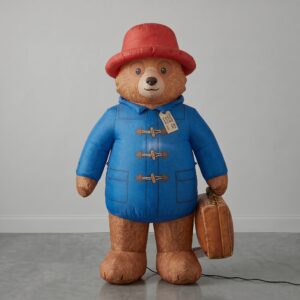 Paddington Bear Inflatable Yard 4' Foot Decoration Party Prop Sign Holiday Birthday
