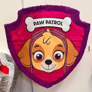 Paw Patrol Skye Face 3D Pinata 24" inch Decoration Party Birthday Decor Gift