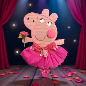 Peppa Pig Ballerina 3D Pinata 24" inch Decoration Party Birthday Decor Gift