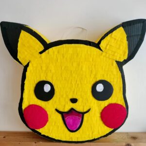 Pokemon Pikachu Face Head 3D Pinata 24" inch Decoration Party Birthday Decor Gift