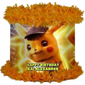 Pokemon Pikachu Movie Personalized 3D Pinata 24" inch Decoration Party Birthday Decor Gift