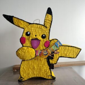 Pokemon Pikachu Custom Name Personalized 3D Pinata 24" inch Decoration Party Birthday Decor Gift