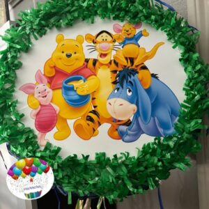Winnie the Pooh and Friends Round 3D Pinata 24" inch Decoration Party Birthday Decor Gift