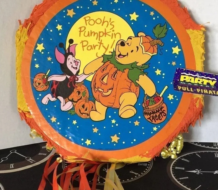 Winnie the Pooh and Friends Halloween Round 3D Pinata 24" inch Decoration Party Birthday Decor Gift