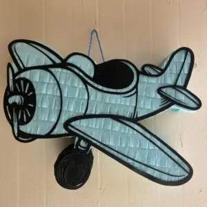 Retro Classic Airplane 3D Pinata 24" inch Decoration Party Birthday Decor Vintage Travel