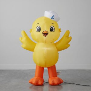 Canticos Chick Ricky Inflatable Yard 3' Foot Decoration Party Prop Sign Holiday Birthday