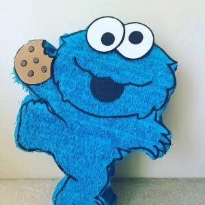 Sesame Street Little Cookie Monster 3D Pinata 24" inch Decoration Party Birthday Decor Gift