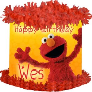 Sesame Street Elmo Personalized 3D Pinata 24" inch Decoration Party Birthday Decor Gift