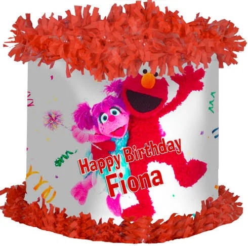 Sesame Street Abby and Elmo 3D Pinata 24" inch Decoration Party Birthday Decor Gift