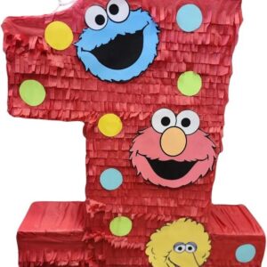 Sesame Street Custom Number 3D Pinata 24" inch Decoration Party Birthday Decor Gift
