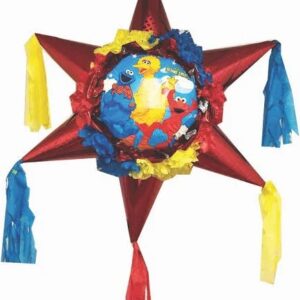 Sesame Street Friends Star 3D Pinata 24" inch Decoration Party Birthday Decor Gift