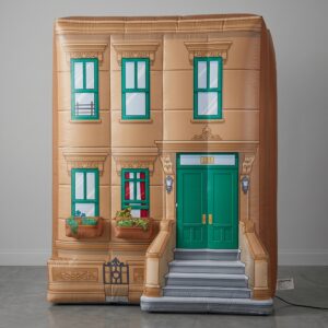 Sesame Street Apartment Building Inflatable Yard 6' Foot Decoration Party Prop Sign Holiday Birthday