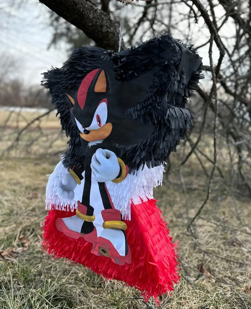 Sonic the Hedgehog Shadow 3D Pinata 24" inch Decoration Party Birthday Decor Gift