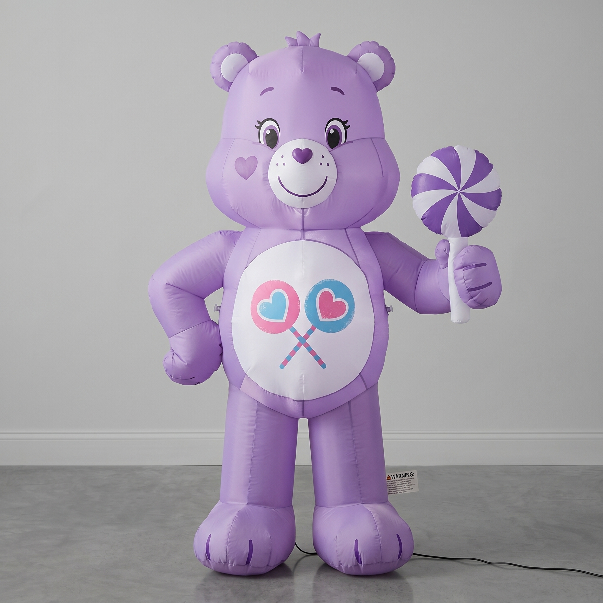 Care Bears Share Bear Inflatable Yard 4' Foot Decoration Party Prop Sign Holiday Birthday