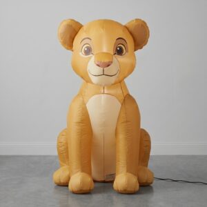 The Lion King Simba Cub Inflatable Yard 4' Foot Decoration Party Prop Sign Holiday Birthday
