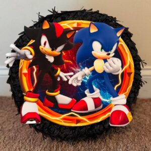 Sonic the Hedgehog Modern Shadow and Sonic 3D Pinata 24" inch Decoration Party Birthday