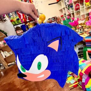 Sonic the Hedgehog Sonic Modern Face 3D Pinata 24" inch Decoration Party Birthday