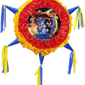 Sonic the Hedgehog Movie 3 3D Pinata 24" inch Decoration Party Birthday