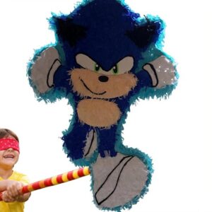 Sonic the Hedgehog Modern Cute Fuzzy 3D Pinata 24" inch Decoration Party Birthday