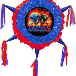 Sonic the Hedgehog Movie Sonic and Shadow 3D Pinata 24" inch Decoration Party Birthday