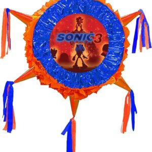 Sonic the Hedgehog Super Sonic Shadow Movie 3 3D Pinata 24" inch Decoration Party Birthday
