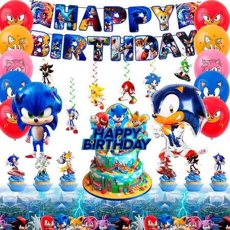 Bluey and Friends Green Nature Mega Birthday Party Supplies Banner Napkins Cups Cutlery Plates Tablecloth Toppers Balloons