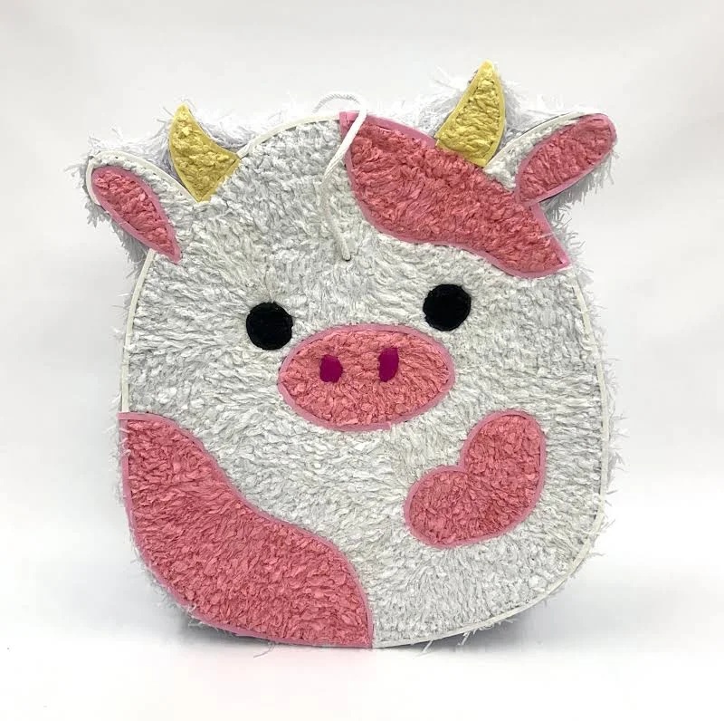 Squishmallows Cow Pink 3D Pinata 24" inch Decoration Party Birthday Decor Gift
