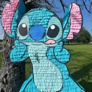 Stitch Blue Alien 3D Pinata 24" inch Decoration Party Birthday Decor Gift
