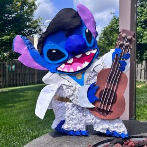 Stitch Elvis Costume 3D Pinata 24" inch Decoration Party Birthday Decor Gift