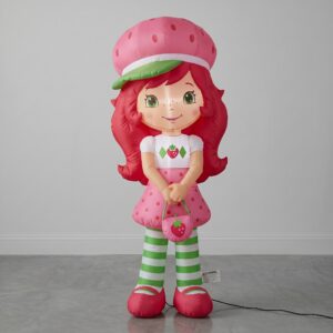 Strawberry Shortcake Inflatable Yard 4' Foot Decoration Party Prop Sign Holiday Birthday