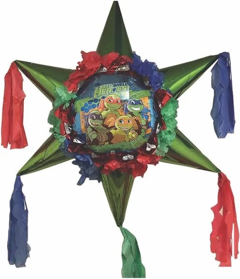 TMNT Ninja Turtles 2012 Half Shell Heroes 3D Pinata 24" inch Decoration Party Birthday Decor Gift